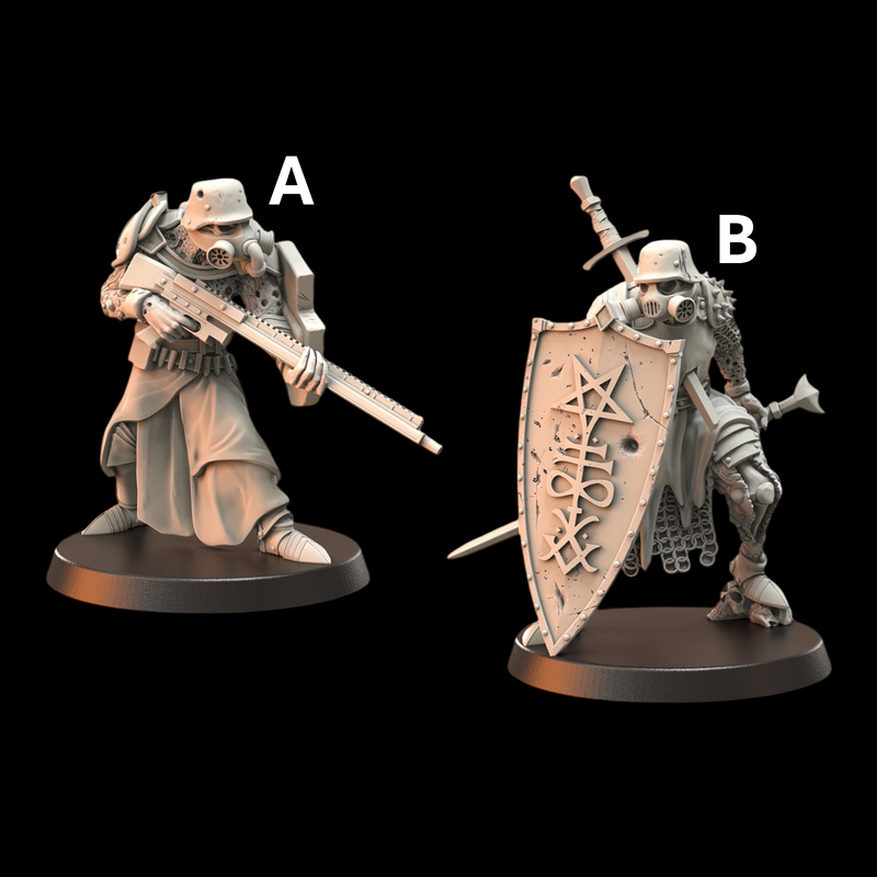 Candles of Heresy | Doomed Battalions | Trench Grimdark | Crab Miniatures