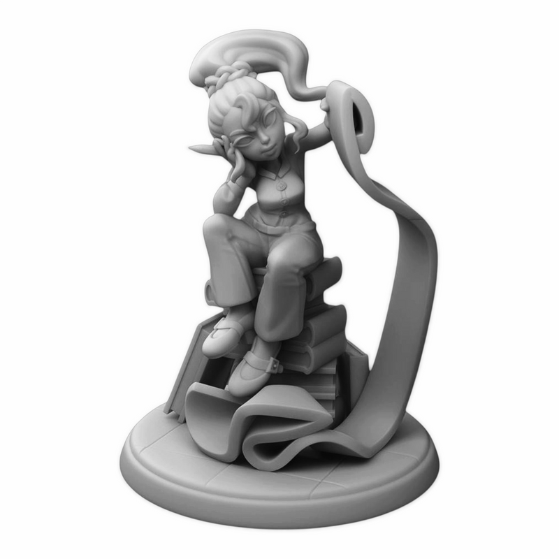 Fantasy Office Worker Miniatures | Twin Goddess Miniatures