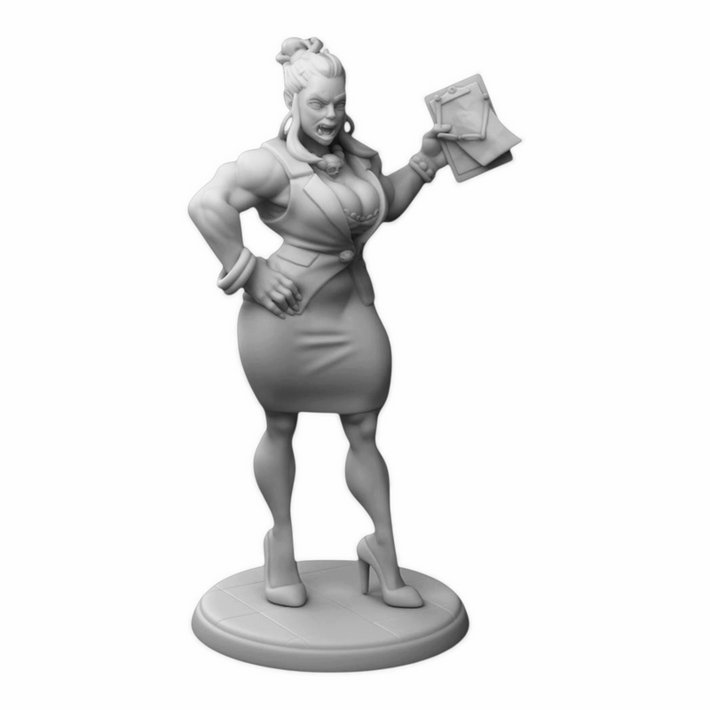 Fantasy Office Worker Miniatures | Twin Goddess Miniatures