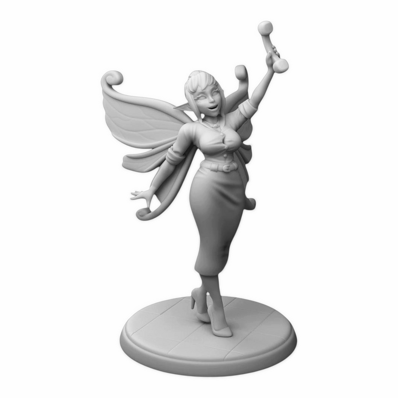 Fantasy Office Worker Miniatures | Twin Goddess Miniatures