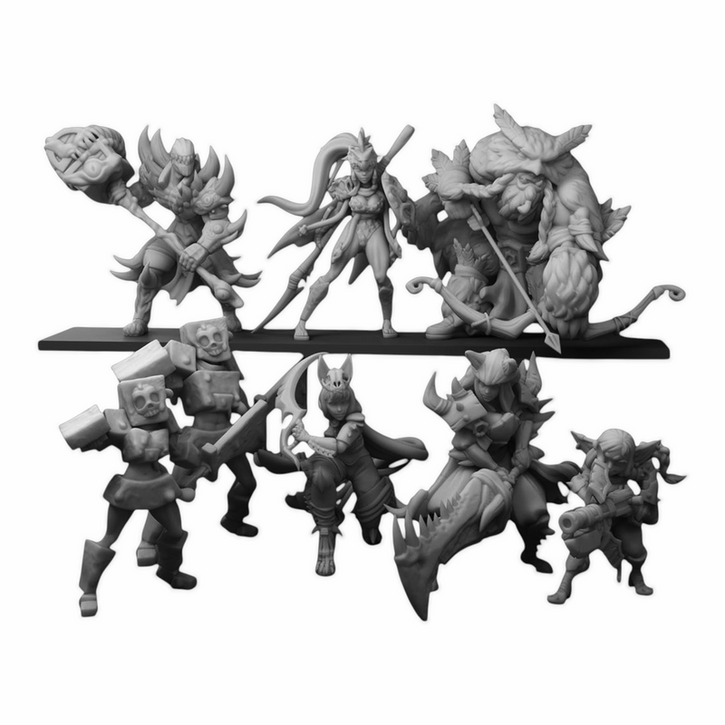 Monster Hunter Miniatures | Fantasy Miniature | Twin Goddess Miniatures