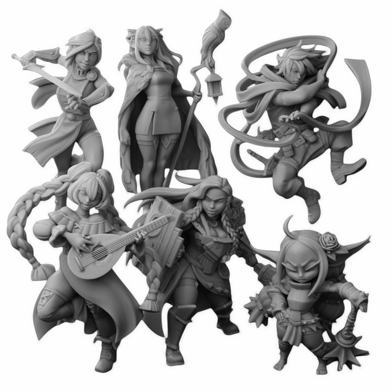 Adventurer Miniatures | Twin Goddess Miniatures | March '25