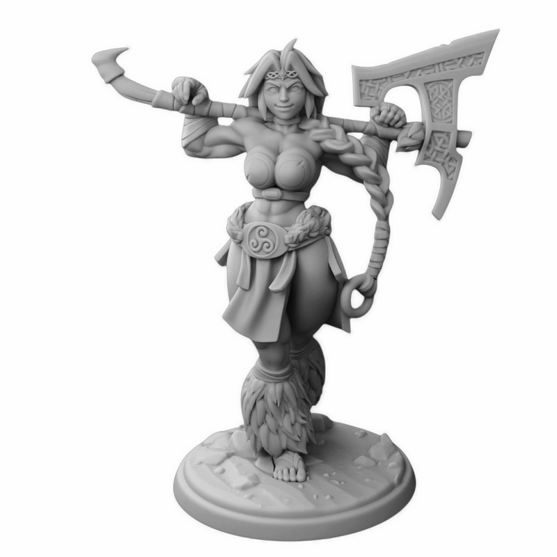 Reforged Human Adventurer Miniatures | Twin Goddess Miniatures