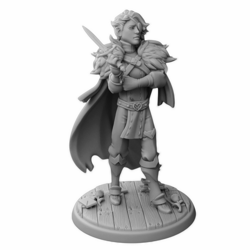 Reforged Human Adventurer Miniatures | Twin Goddess Miniatures