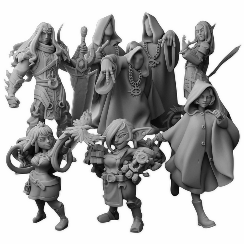 Shadow Money Gang Miniatures | Twin Goddess Miniatures