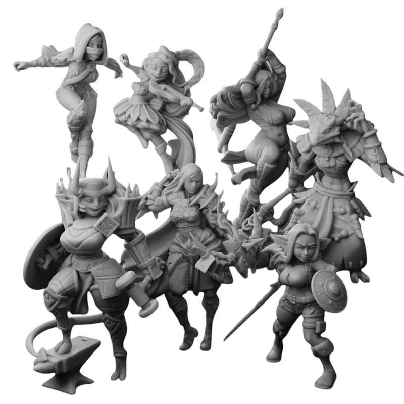 Adventurer Miniatures | Twin Goddess Miniatures | Feb '23