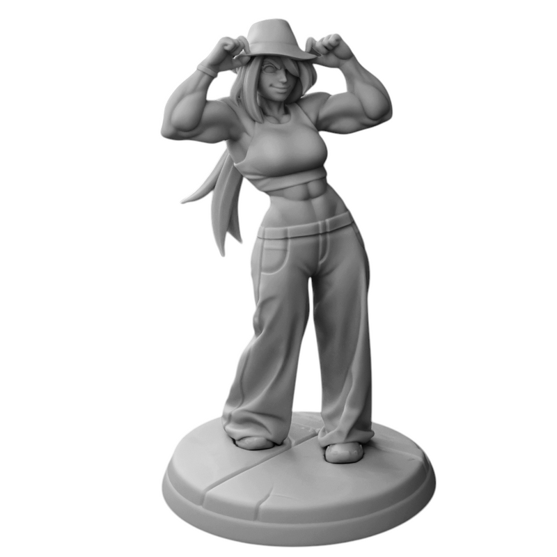 Half Orc Breaker | Modern and Ancient Fantasy | Twin Goddess Miniatures