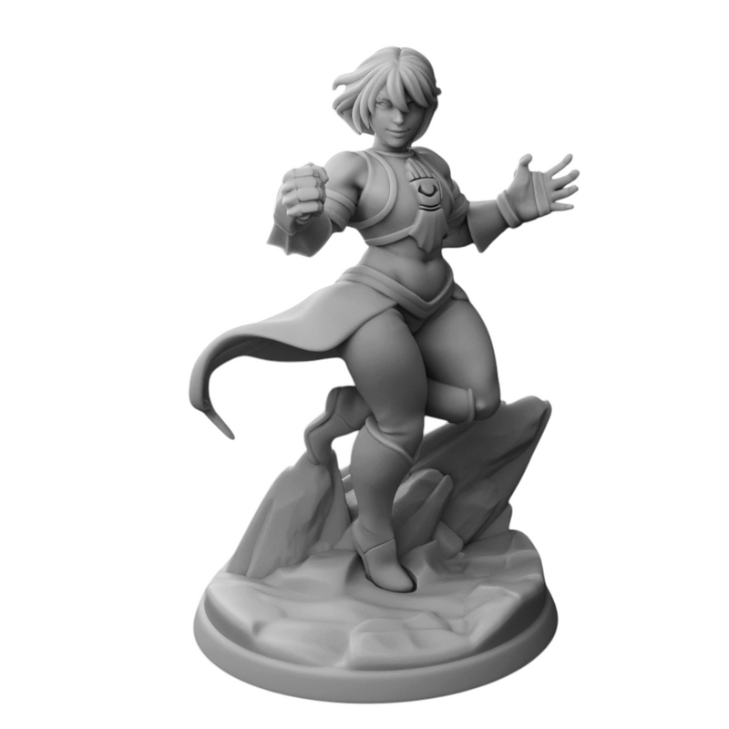 Super Hero Miniatures | Fantasy Miniature | Twin Goddess Miniatures