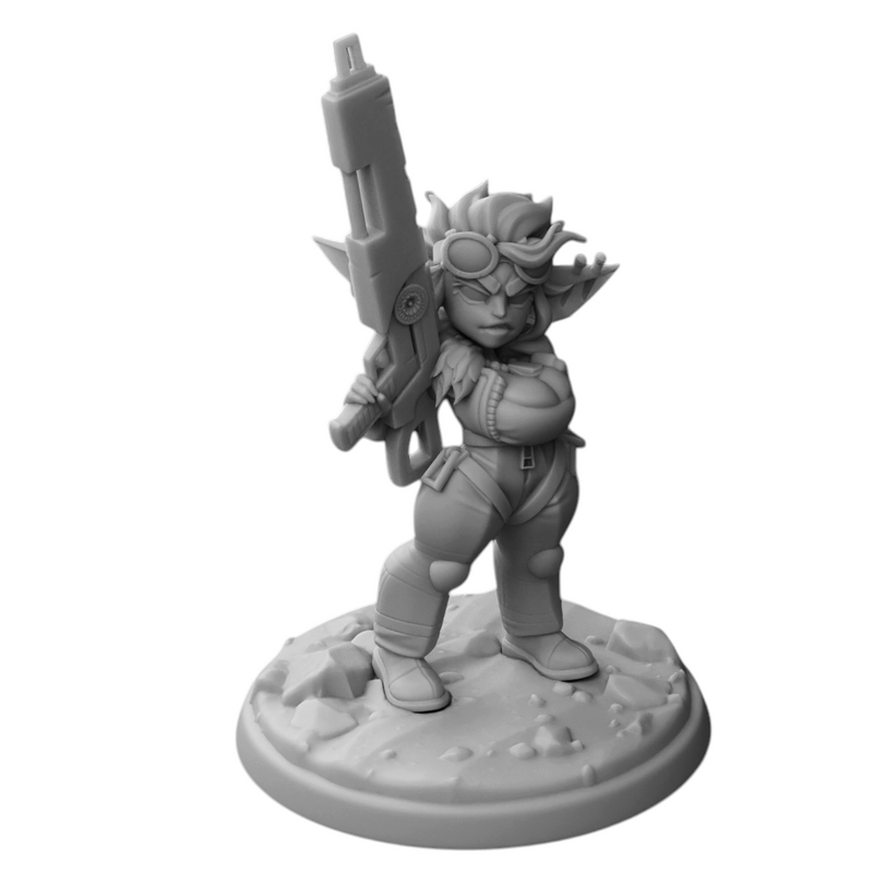 Goblin Quin (Sci-Fi) | Adventurer Season | Twin Goddess Miniatures