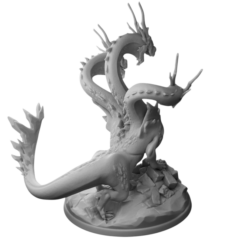 Behydra Dragon | Twin Goddess Miniatures