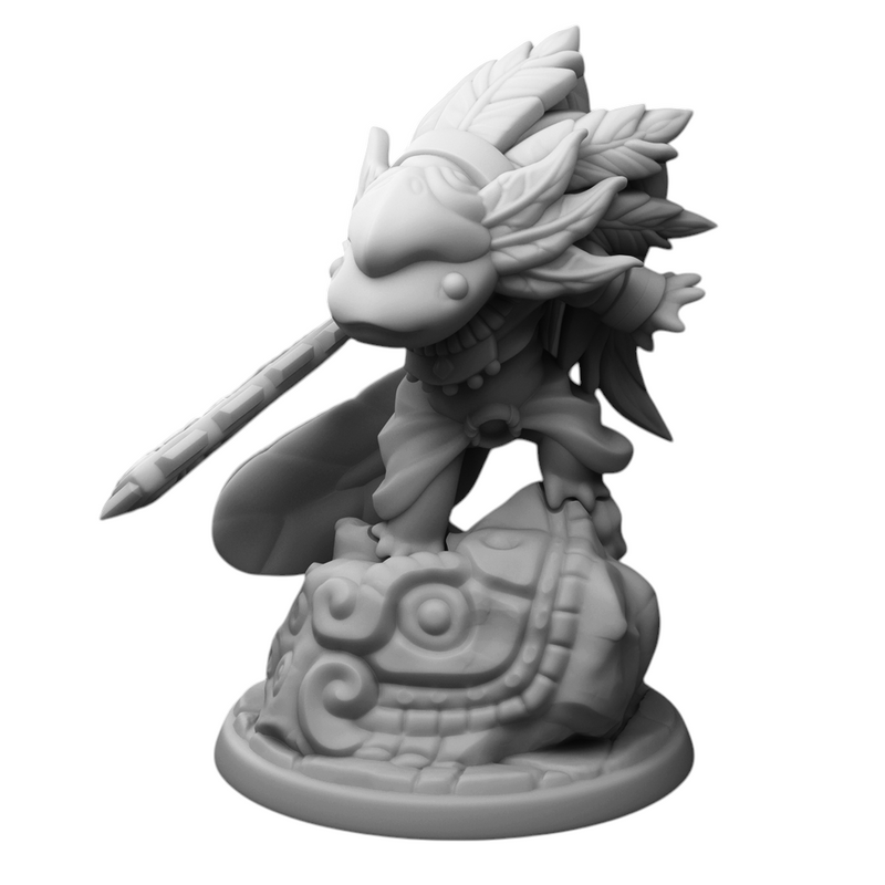 Aztec Axolotl | Twin Goddess Miniatures