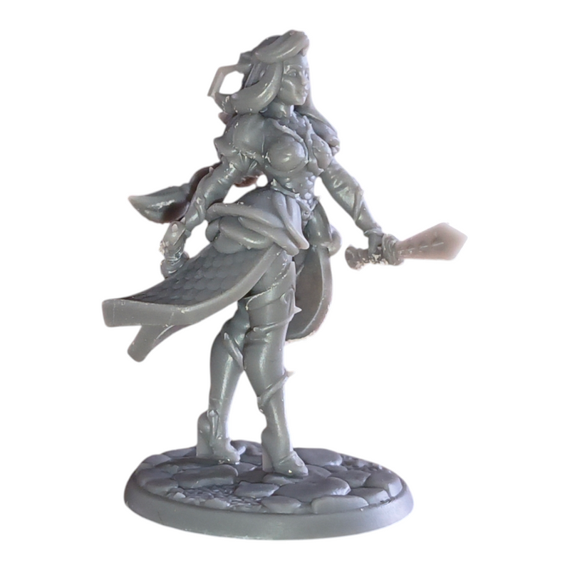 Oaken Hollow Heroes Miniatures | Resin 3D Printed DnD TTRPG Fantasy | Twin Goddess Miniatures