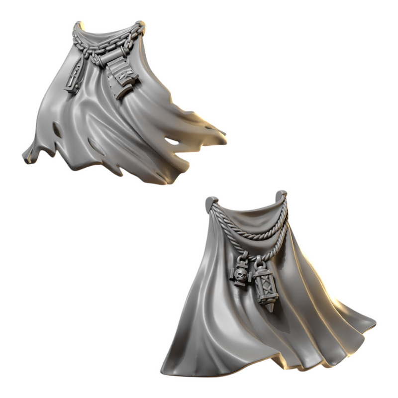 Cloaks | Eternal Crusaders | Conversion Bits For 28mm 32mm Sci-fi Marines