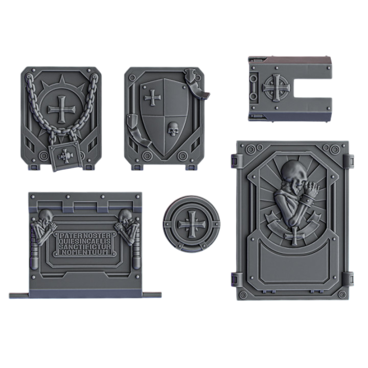 Crusader APC Upgrade Kit | Pactum Aeternum | Conversion Bits For 28mm 32mm Sci-fi Space Knights