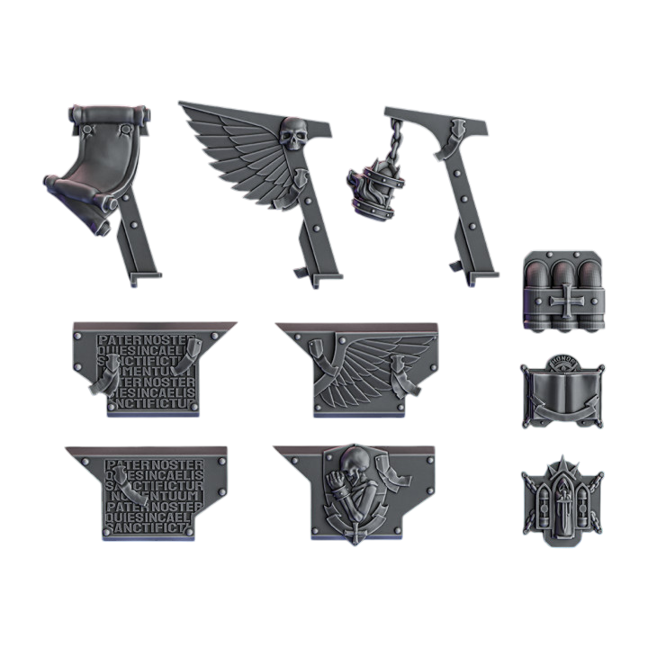 Bike Upgrade Upgrade Kit | Pactum Aeternum | Conversion Bits For 28mm 32mm Sci-fi Space Knights