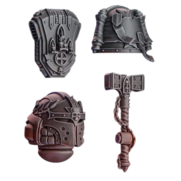 Hero Upgrade Kit | Pactum Aeternum | Conversion Bits For 28mm 32mm Sci-fi Space Knights