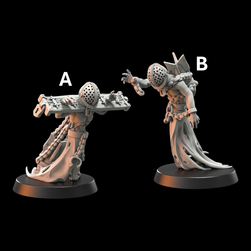 Wraith Pilgrims | Doomed Battalions | Trench Grimdark | Crab Miniatures