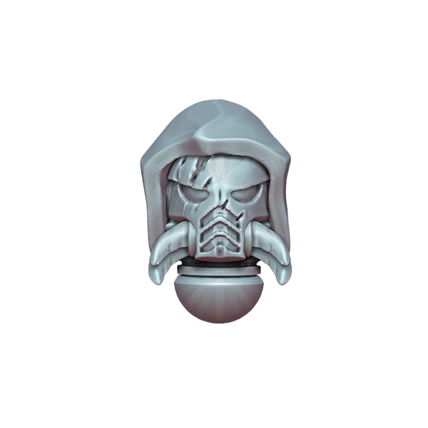 10x Space Warrior Helmet K | Tyrant Hunters | Ratman Forge | Sci-Fi Grimdark Custom Bitz Wargaming Miniatures 28mm 32mm
