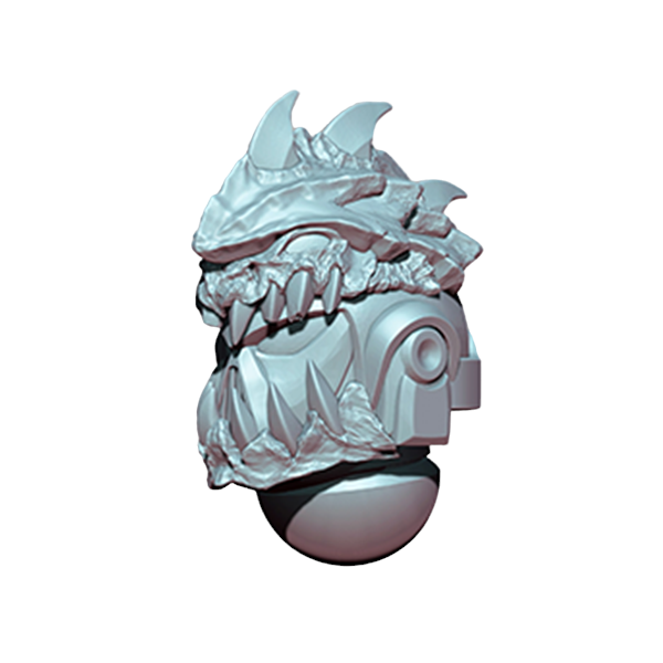 10x Space Warrior Helmet R | Tyrant Hunters | Ratman Forge | Sci-Fi Grimdark Custom Bitz Wargaming Miniatures 28mm 32mm