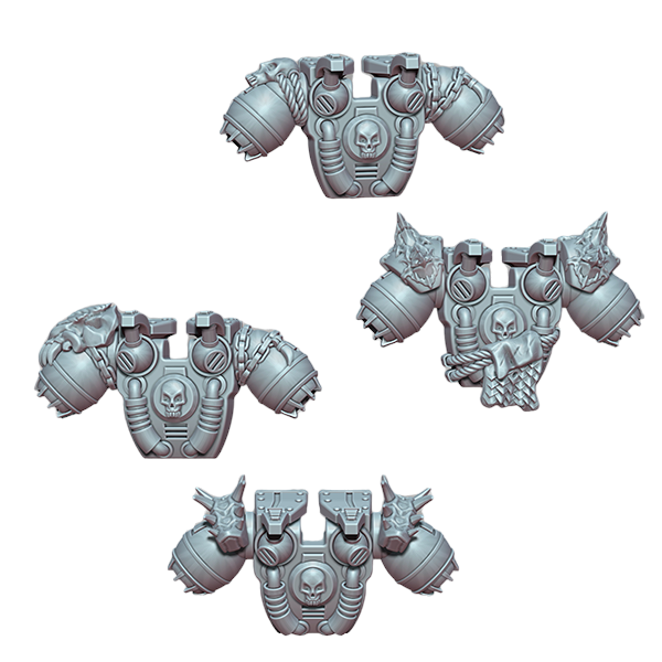 Space Warrior Jump Packs | Tyrant Hunters | Ratman Forge | Sci-Fi Grimdark Custom Bitz Wargaming Miniatures 28mm 32mm