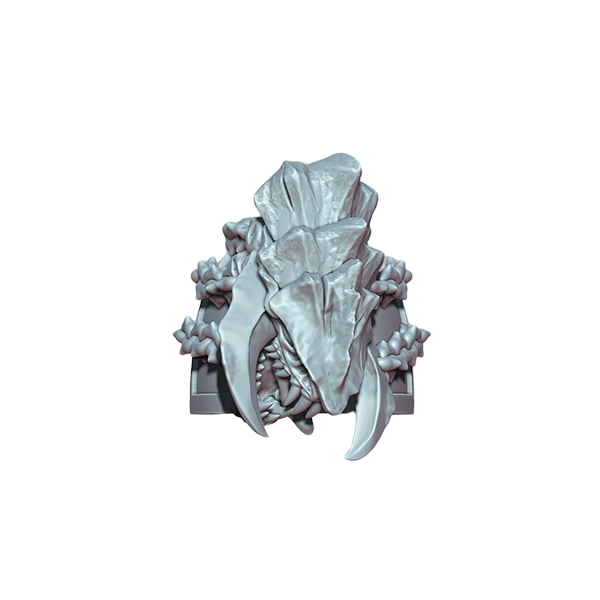 10x Space Warrior Shoulder Pad H | Tyrant Hunters | Ratman Forge | Sci-Fi Grimdark Custom Bitz Wargaming Miniatures 28mm 32mm