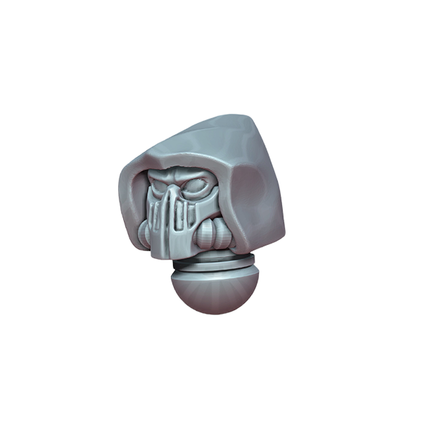 10x Space Warrior Helmet G | Tyrant Hunters | Ratman Forge | Sci-Fi Grimdark Custom Bitz Wargaming Miniatures 28mm 32mm