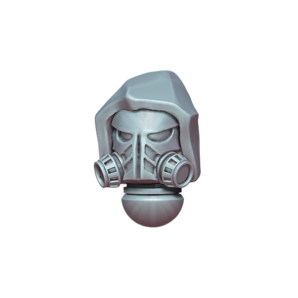 10x Space Warrior Helmet D | Tyrant Hunters | Ratman Forge | Sci-Fi Grimdark Custom Bitz Wargaming Miniatures 28mm 32mm