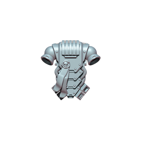 5x Space Warrior Backpack F | Tyrant Hunters | Ratman Forge | Sci-Fi Grimdark Custom Bitz Wargaming Miniatures 28mm 32mm