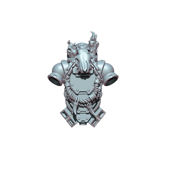 5x Space Warrior Backpack E | Tyrant Hunters | Ratman Forge | Sci-Fi Grimdark Custom Bitz Wargaming Miniatures 28mm 32mm