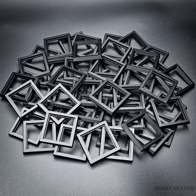 40 to 50mm Square Bases Converters 3d Print