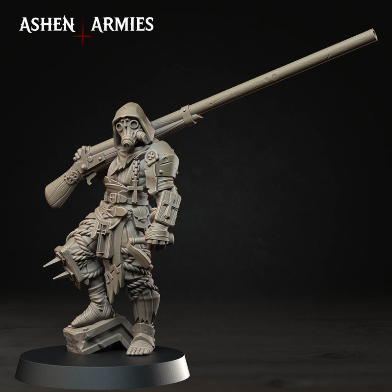Pilgrim Punt Gun | Trench Grimdark | Ashen Armies