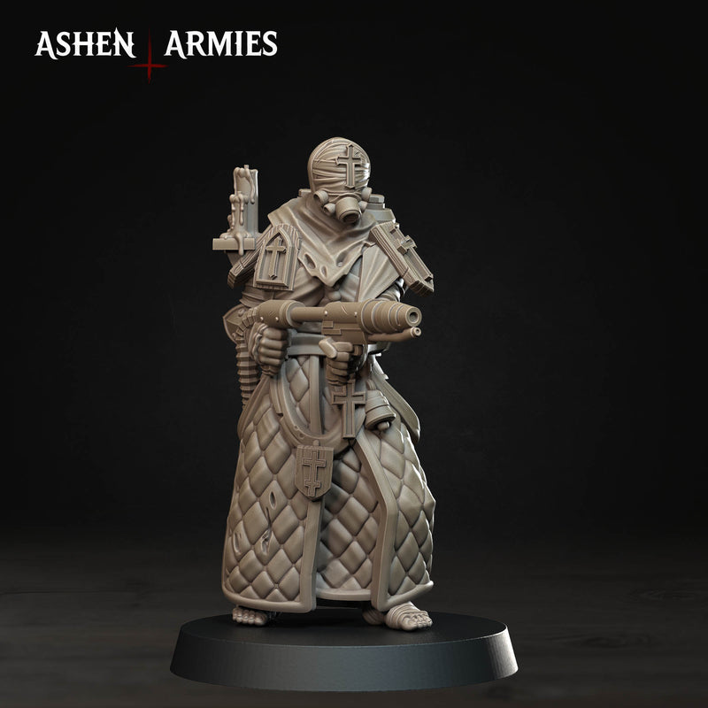 Pilgrim Flamethrower | Trench Grimdark | Ashen Armies