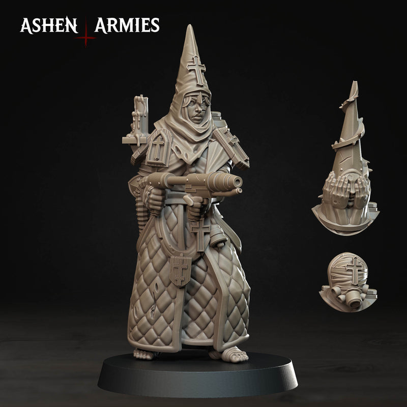 Pilgrim Flamethrower | Trench Grimdark | Ashen Armies