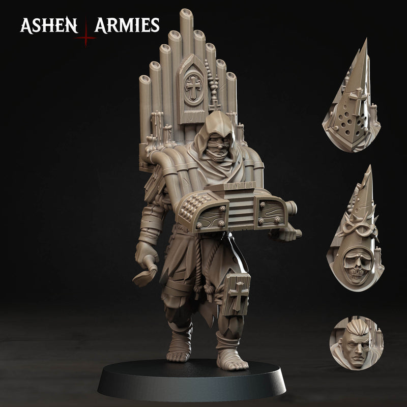 Pilgrim Musician | Trench Grimdark | Ashen Armies