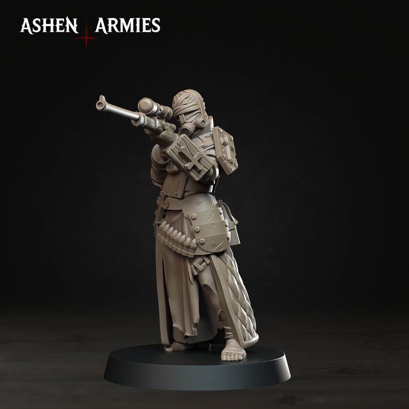 Pilgrim Sniper | Trench Grimdark | Ashen Armies