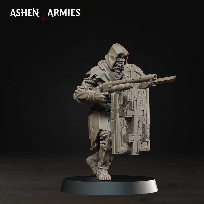 Trench Pilgrims Bleeding Procession | Trench Grimdark | Ashen Armies
