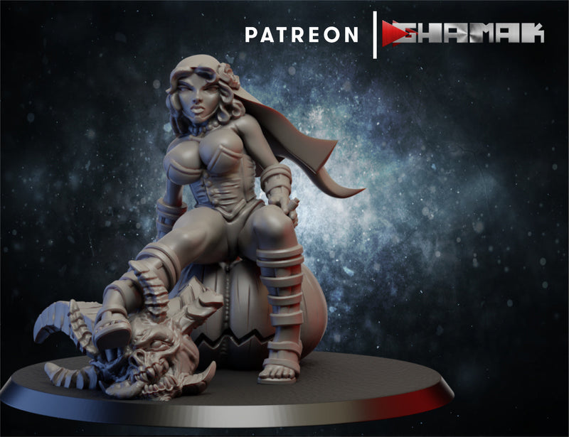 Pinup 2 | Nuns | Grimdark Proxy Miniature | Ghamak TabletopXtra