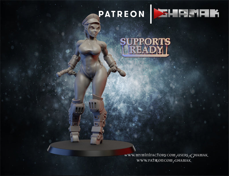 Pinup | First Born | Grimdark Proxy Miniature | Ghamak TabletopXtra