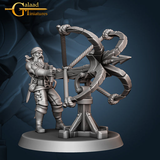 Pirate Ballista | Pirates Crew | Fantasy Miniature | Galaad Miniatures TabletopXtra