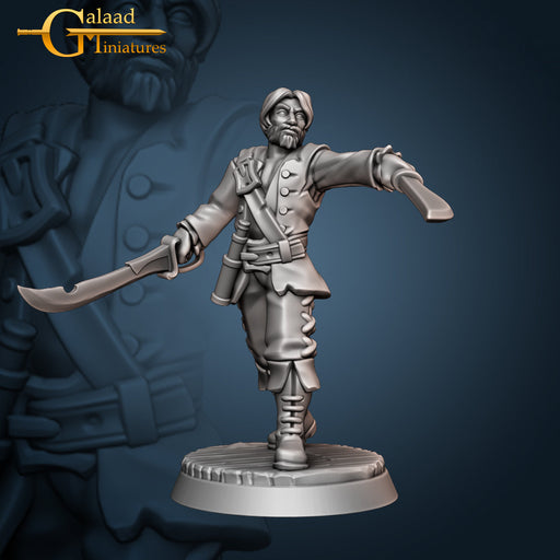 Pirate E | Pirates Crew | Fantasy Miniature | Galaad Miniatures TabletopXtra