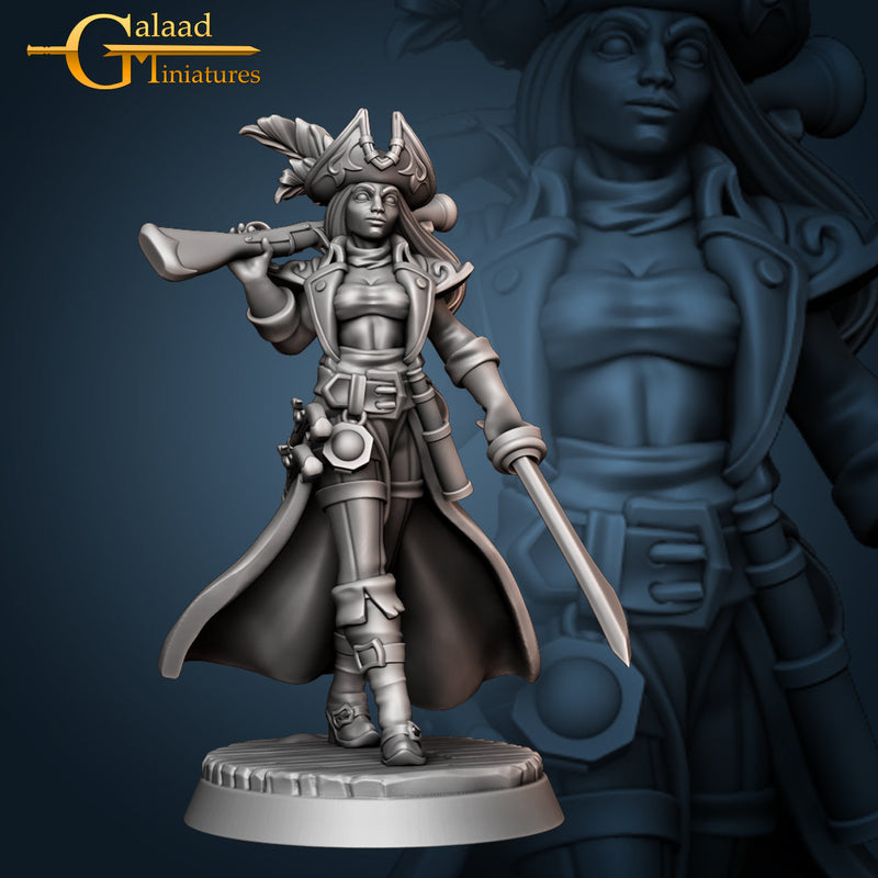Pirates Crew Miniatures (Full Set) | Fantasy Miniature | Galaad Miniatures TabletopXtra