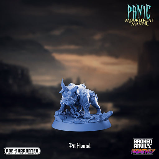 Pit Hound | Panic at Moorefrost Manor | Tabletop RPG Miniature TabletopXtra