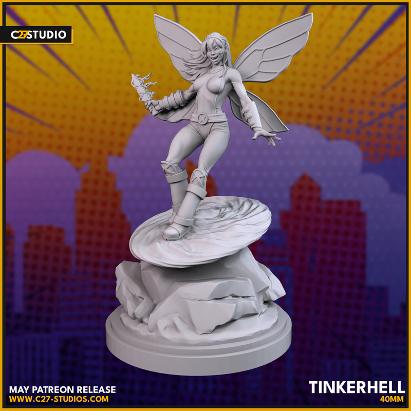 Tinkerhell | Heroes | Sci-Fi Miniature | C27 Studio