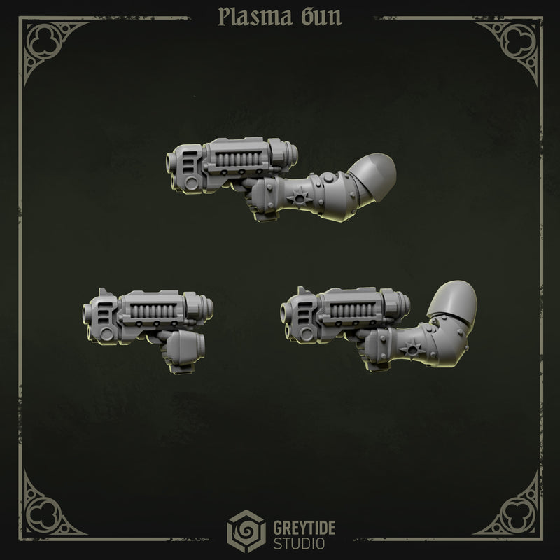 Pistols | Eternal Pilgrims | Conversion Bits For 28mm 32mm Sci-fi Marines