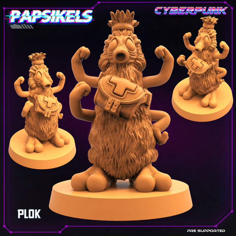 Plok | Law Breakers | Sci-Fi Miniature | Papsikels TabletopXtra