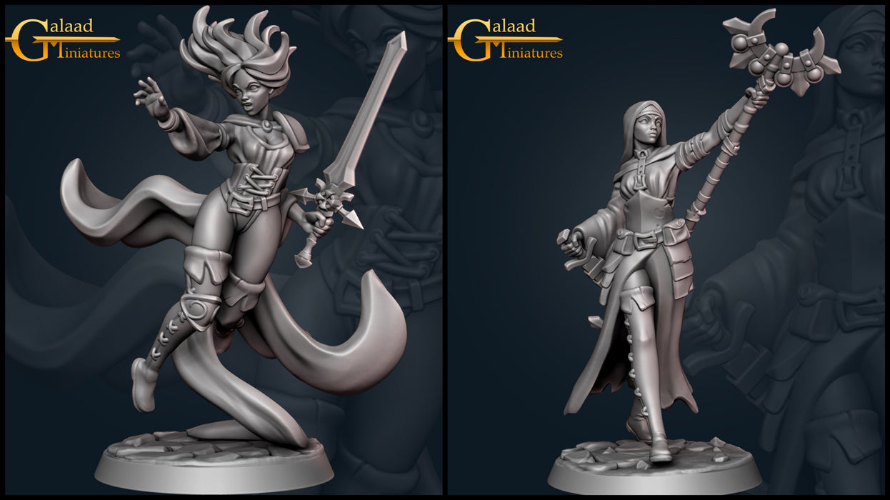 Priest Miniatures | February Adventurer | Fantasy Miniature | Galaad Miniatures TabletopXtra