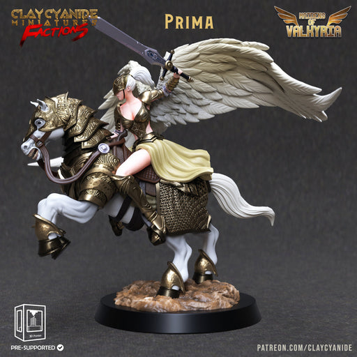 Prima | Maidens of Valkyria | Fantasy Miniature | Clay Cyanide TabletopXtra