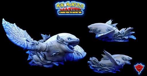 Primordial Orca (Breaching) | Mini Monster Master | Fantasy Miniature | Mini Monster Mayhem TabletopXtra