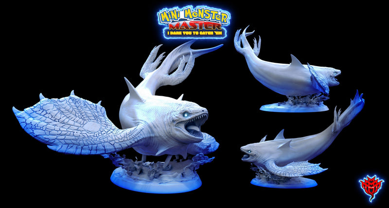 Primordial Orca (Flying) | Mini Monster Master | Fantasy Miniature | Mini Monster Mayhem TabletopXtra