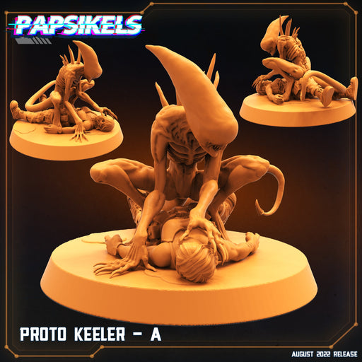 Proto Keeler | Alien Wars | Sci-Fi Miniature | Papsikels TabletopXtra